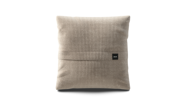 vetsak | Big Pillow - cord velour - platinum