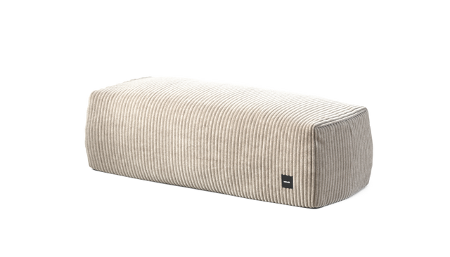vetsak | Lounge Pillow - cord velour - platinum