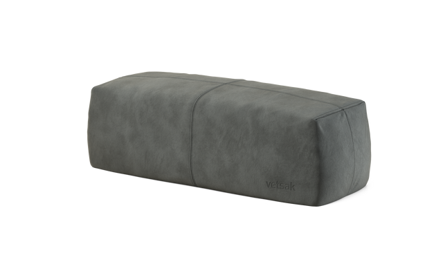 vetsak | Lounge Pillow - leather - dark grey
