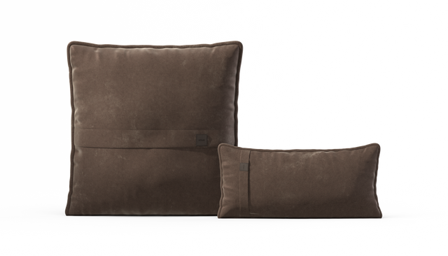 pillow set 1 - suave - espresso