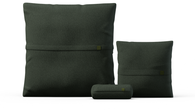 pillow set 2 - loop loop - mousse