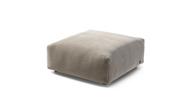 vetsak | Sofa Seat Medium - cord velour - platinum