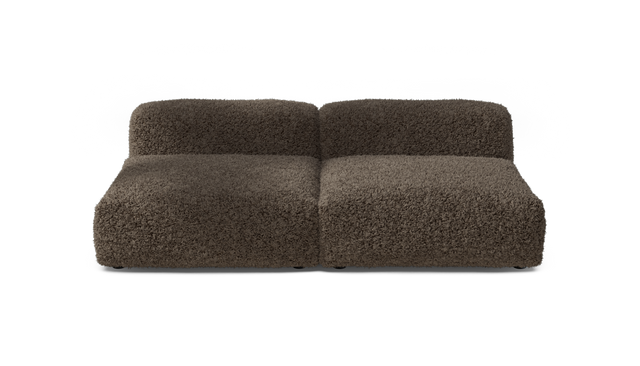 vetsak | Sofa Set 01 Large - doodle - cacao | Modular Sofa | 3.5 Seater