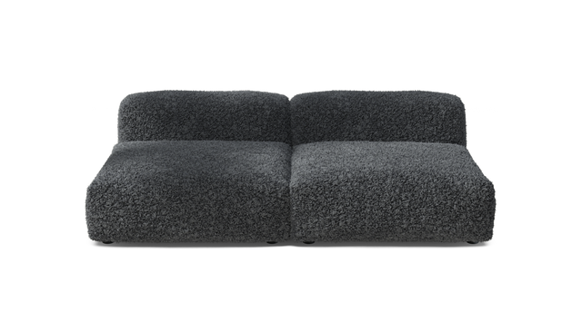 vetsak | Sofa Set 01 Large - doodle - dark grey | Modular Sofa | 3.5 Seater