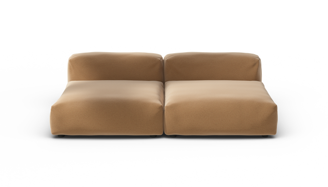 vetsak | Sofa Set 01 Large - Pique - Wheat | Modular Sofa | 3.5 Seater