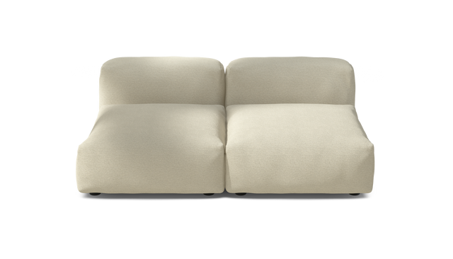 vetsak | Sofa Set 01 Medium - loop loop - duna | Modular Sofa | 2.5 Seater