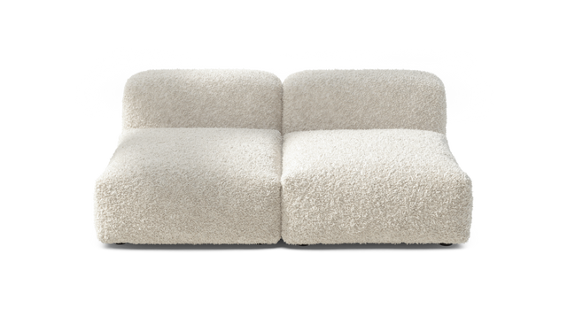 vetsak | Sofa Set 01 Medium - doodle - creme | Modular Sofa | 2.5 Seater