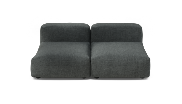 vetsak | Sofa Set 01 Medium - pique - dark grey | Modular Sofa | 2.5 Seater