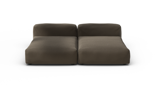 vetsak | Sofa Set 01 XLarge - Breeze - Brown | Modular Sofa | 3.5 Seater