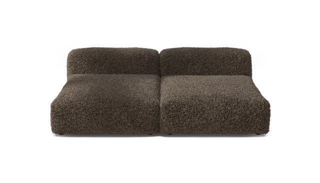 vetsak | Sofa Set 01 XLarge - doodle - cacao | Modular Sofa | 3.5 Seater