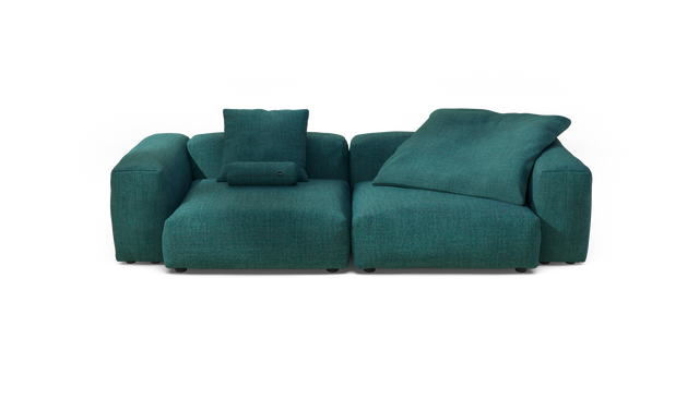 vetsak | Sofa Set 02 Large - pique - cedar | Modular Sofa | 3.5 Seater | Big Sofa