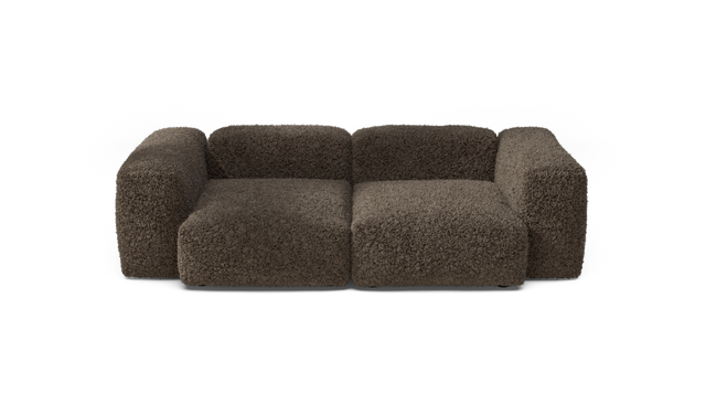 vetsak | Sofa Set 02 Medium - doodle - cacao | Modular Sofa | 2.5 Seater | Big Sofa