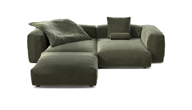 vetsak | Sofa Set 03 - suave - pine | Modular Sofa | 3.5 Seater | Big Sofa | Corner Sofa