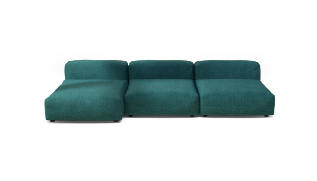 vetsak | Sofa Set 04 - pique - cedar | Modular Sofa | 5 Seater | Big Sofa