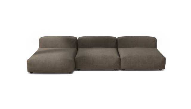 vetsak | Sofa Set 04 - pique - taupe | Modular Sofa | 5 Seater | Big Sofa