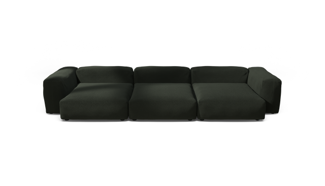 vetsak | Sofa Set 05 - loop loop - mousse | Modular Sofa | 5 Seater | Big Sofa | Corner Sofa