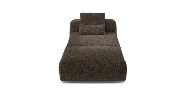 vetsak | Sofa Set 07 - Sun Lounger - doodle - cacao | Modular Sofa | 2 Seater | Daybed | Chaiselounge