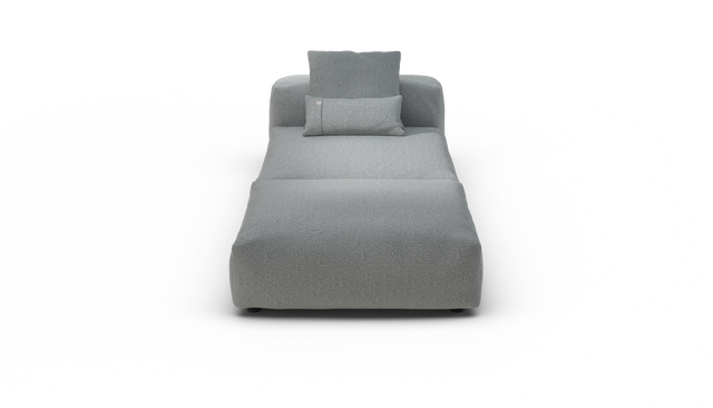 vetsak | Sofa Set 07 - Sun Lounger - Ridge - Limestone | Modular Sofa | 2 Seater | Daybed | Chaiselounge
