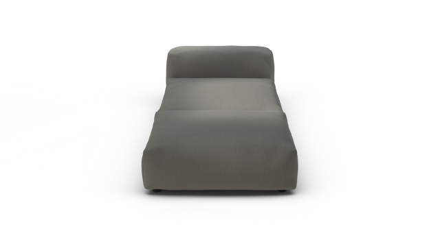 vetsak | Sofa Set 07 - Sun Lounger - Terrain - Flint | Modular Sofa | 2 Seater | Daybed | Chaiselounge