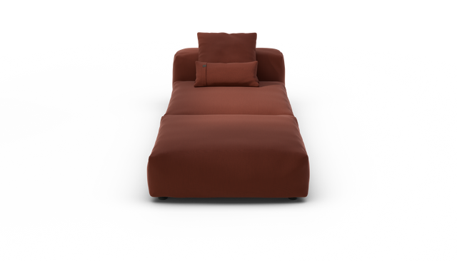 vetsak | Sofa Set 07 - Sun Lounger - Terrain - Saffron | Modular Sofa | 2 Seater | Daybed | Chaiselounge