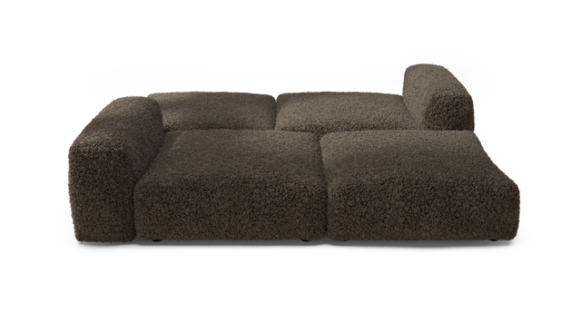 vetsak | Sofa Set 08 - Daybed - doodle - cacao | Modular Sofa | 6 Seater | Outdoor Island | Double lounger