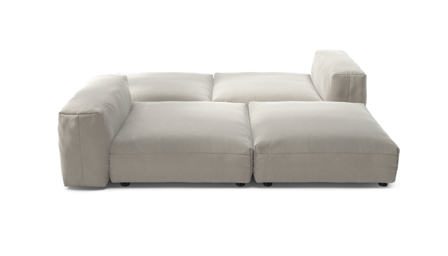 vetsak | Sofa Set 08 - Daybed - suave - clay | Modular Sofa | 6 Seater | Outdoor Island | Double lounger