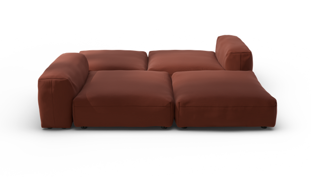 vetsak | Sofa Set 08 - Daybed - Terrain - Saffron | Modular Sofa | 6 Seater | Outdoor Island | Double lounger