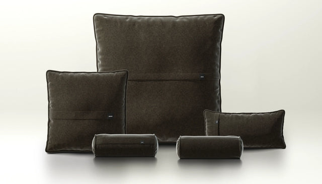 pillow set 4 - suave - anthracite