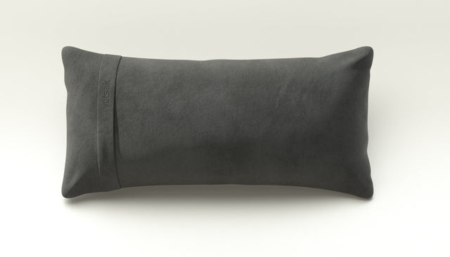 vetsak | Pillow - leather - dark grey