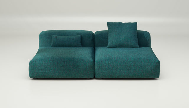 vetsak | Sofa Set 01 Large - pique - cedar | Modular Sofa | 3.5 Seater