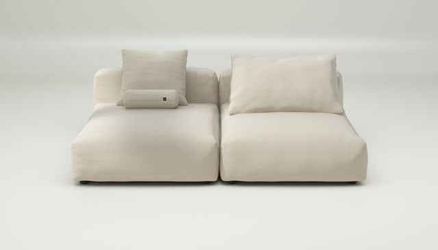 vetsak | Sofa Set 01 XLarge - pique - beige | Modular Sofa | 3.5 Seater