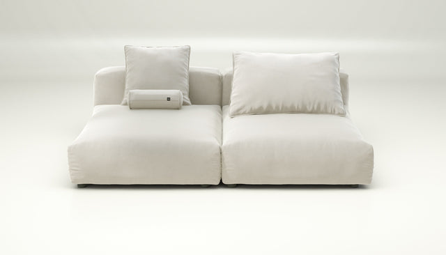 vetsak | Sofa Set 01 XLarge - suave - pearl | Modular Sofa | 3.5 Seater