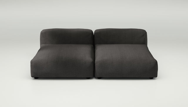 vetsak | Sofa Set 01 XLarge - Herringbone - Dark Grey | Modular Sofa | 3.5 Seater