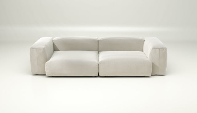 vetsak | Sofa Set 02 Large - suave - pearl | Modular Sofa | 3.5 Seater | Big Sofa