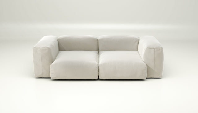 vetsak | Sofa Set 02 Medium - suave - pearl | Modular Sofa | 2.5 Seater | Big Sofa