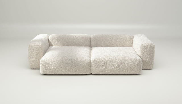 vetsak | Sofa Set 02 XLarge - doodle - creme | Modular Sofa | 3.5 Seater | Big Sofa