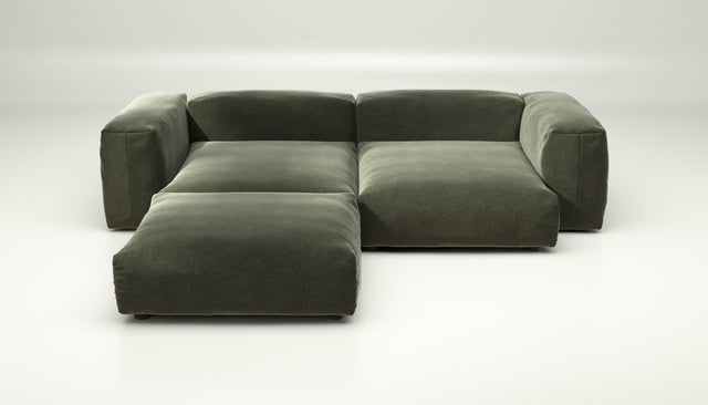 vetsak | Sofa Set 03 - suave - pine | Modular Sofa | 3.5 Seater | Big Sofa | Corner Sofa