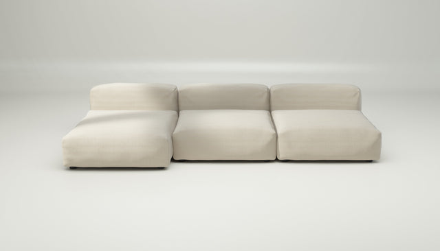 vetsak | Sofa Set 04 - pique - beige | Modular Sofa | 5 Seater | Big Sofa