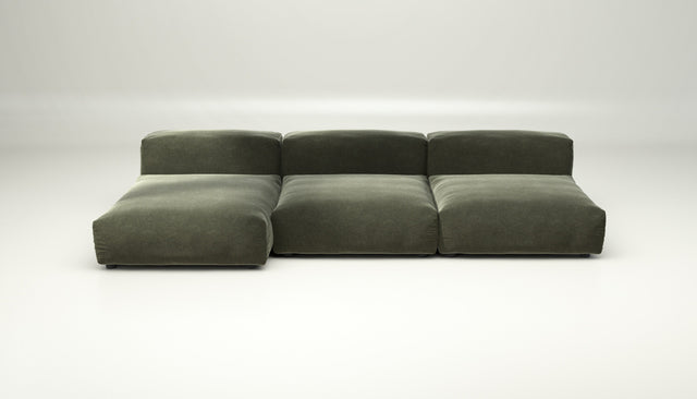 vetsak | Sofa Set 04 - suave - pine | Modular Sofa | 5 Seater | Big Sofa
