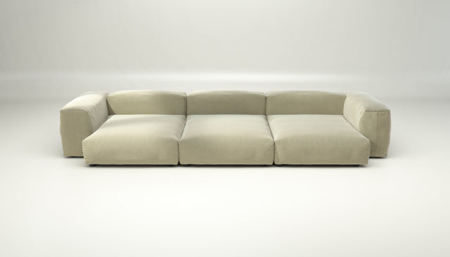 vetsak | Sofa Set 05 - suave - clay | Modular Sofa | 5 Seater | Big Sofa | Corner Sofa