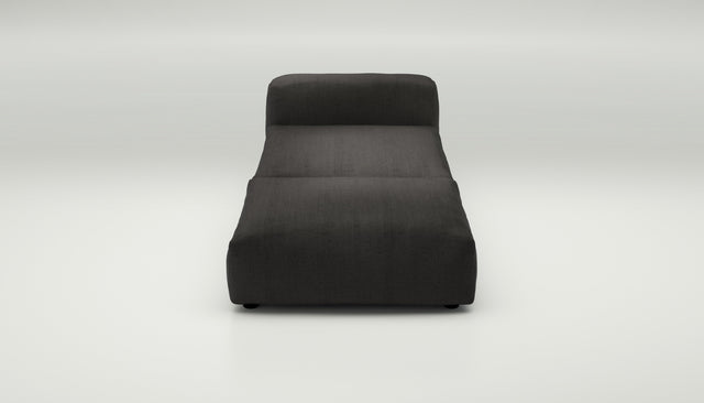 vetsak | Sofa Set 07 - Sun Lounger - Herringbone - Dark Grey | Modular Sofa | 2 Seater | Daybed | Chaiselounge